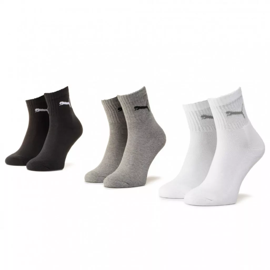 Calcetines Puma short crew 3p unisex -B0