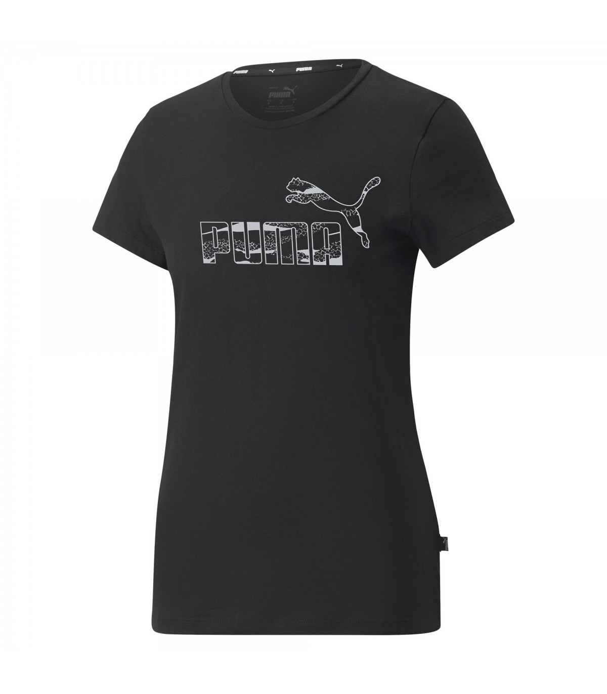 ess+ animal logo tee w -B28