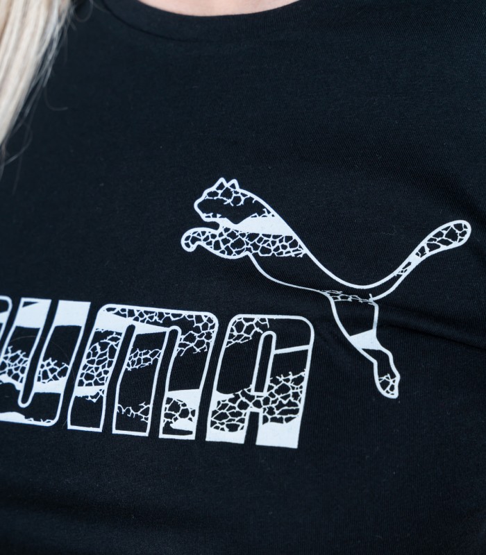 ess+ animal logo tee w -B28