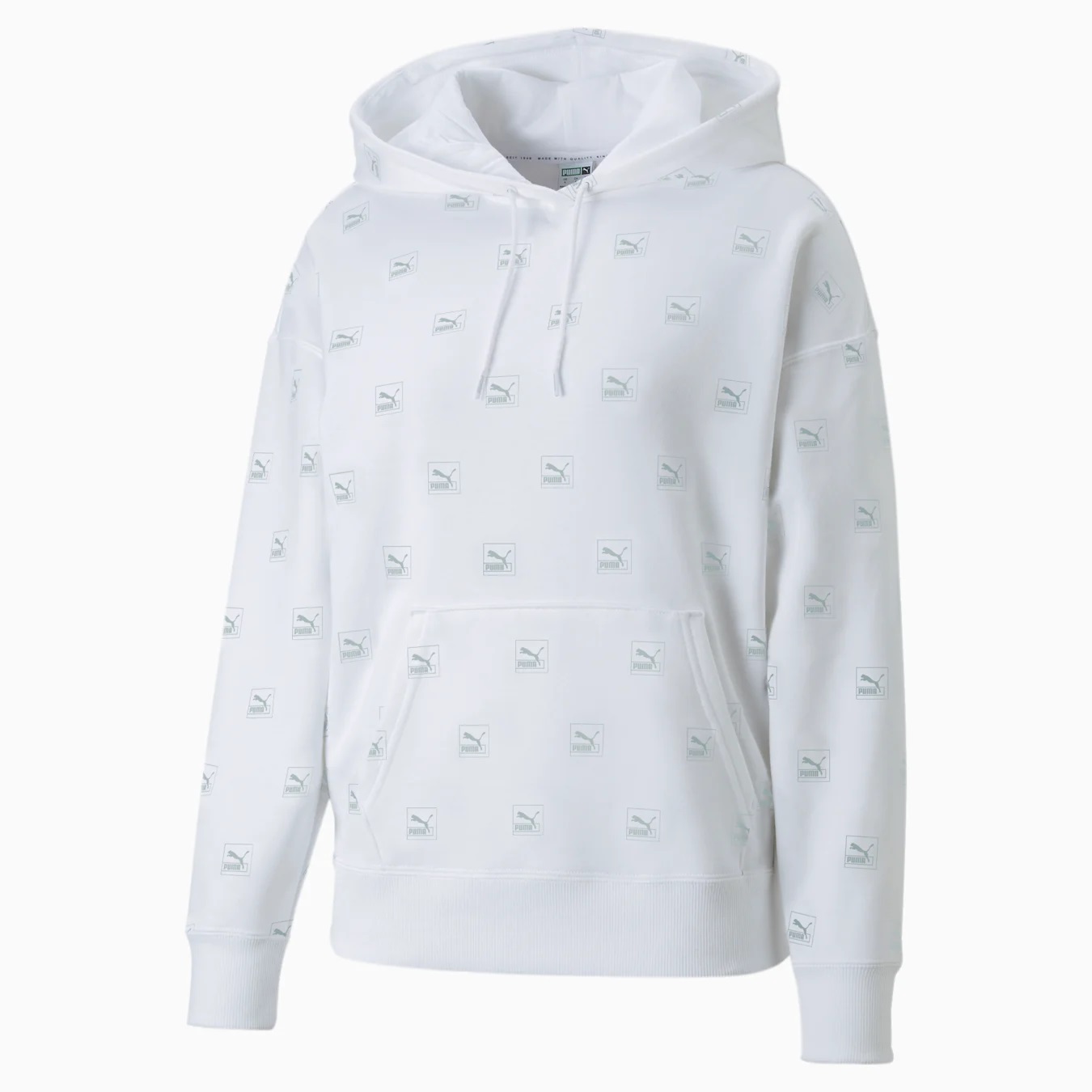 brand love aop hoodie fl w -B36