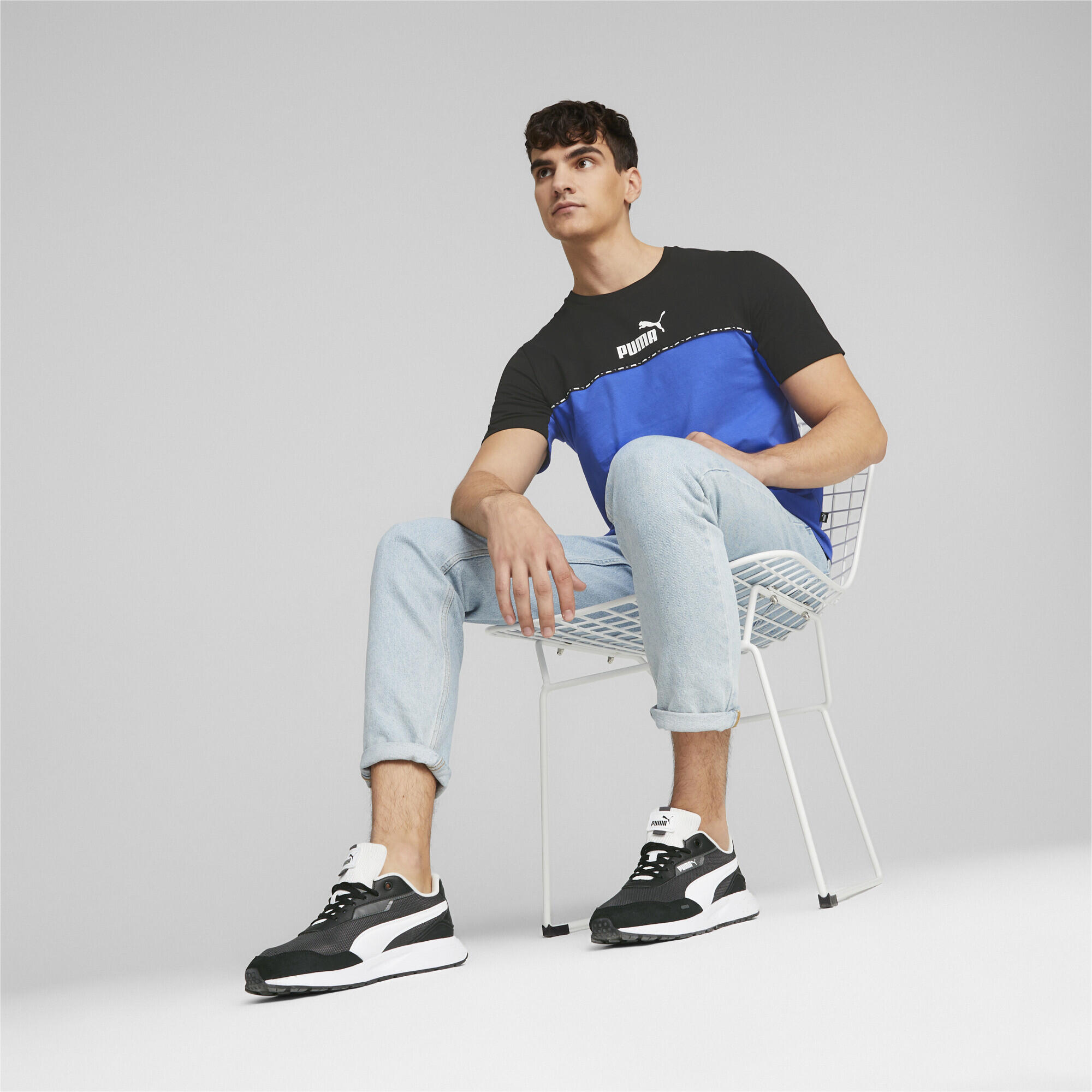 ess block x tape tee -B32