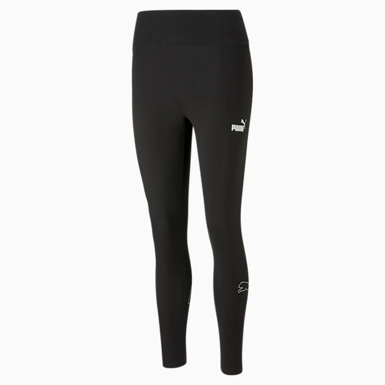 puma power colorblock 7/8 high-waist leggings w -B13