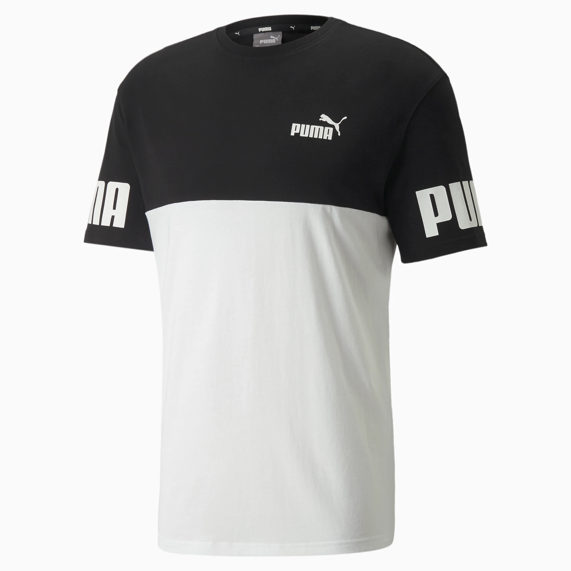puma power colorblock tee -B24