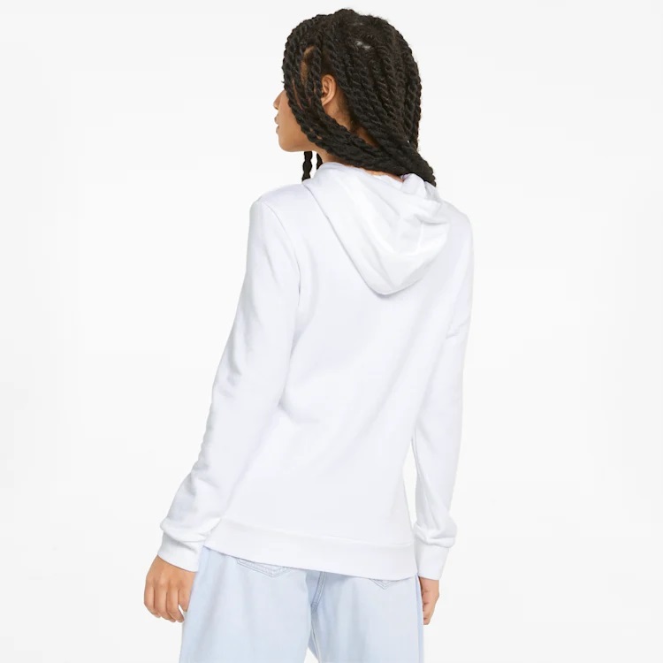 ess+ metallic logo  hoodie tr w -B35