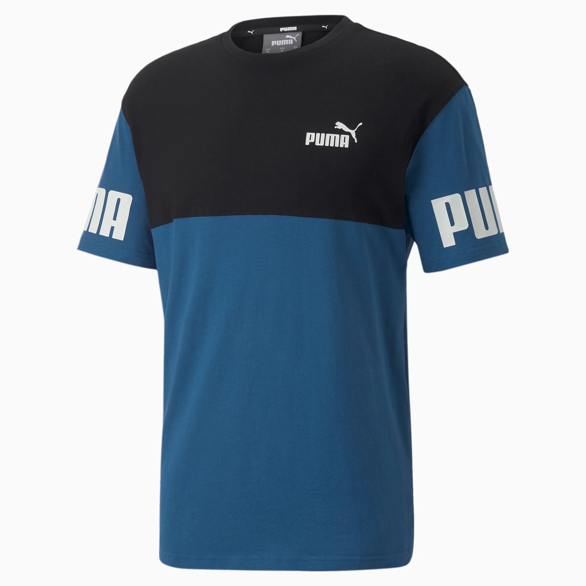 puma power colorblock tee -B24