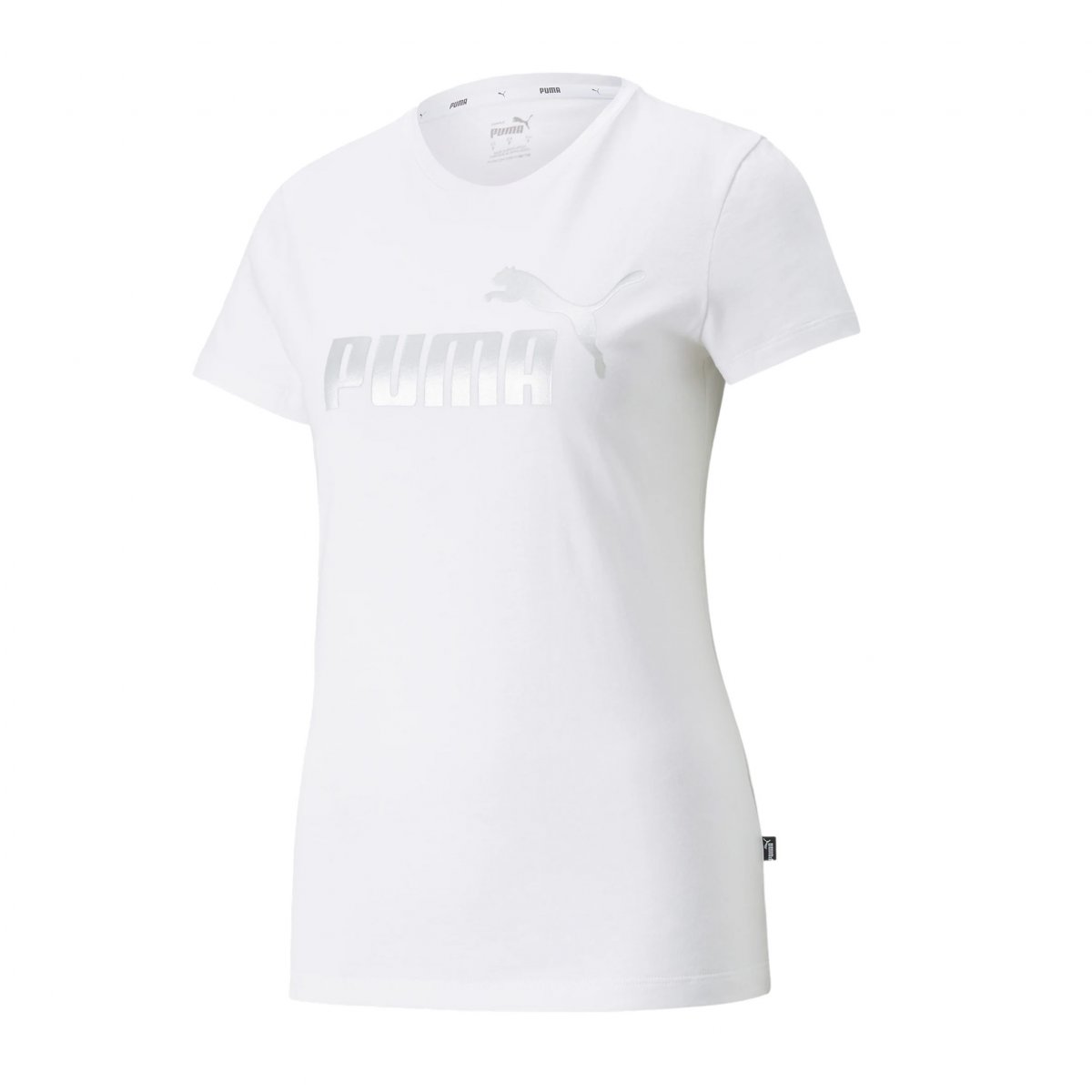 ess+ metallic logo tee w -B29
