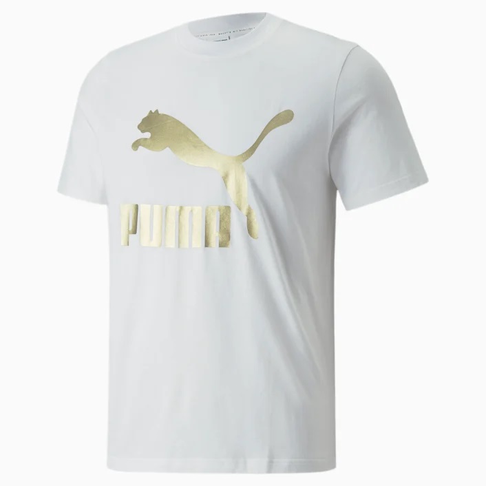 classics logo metallic tee