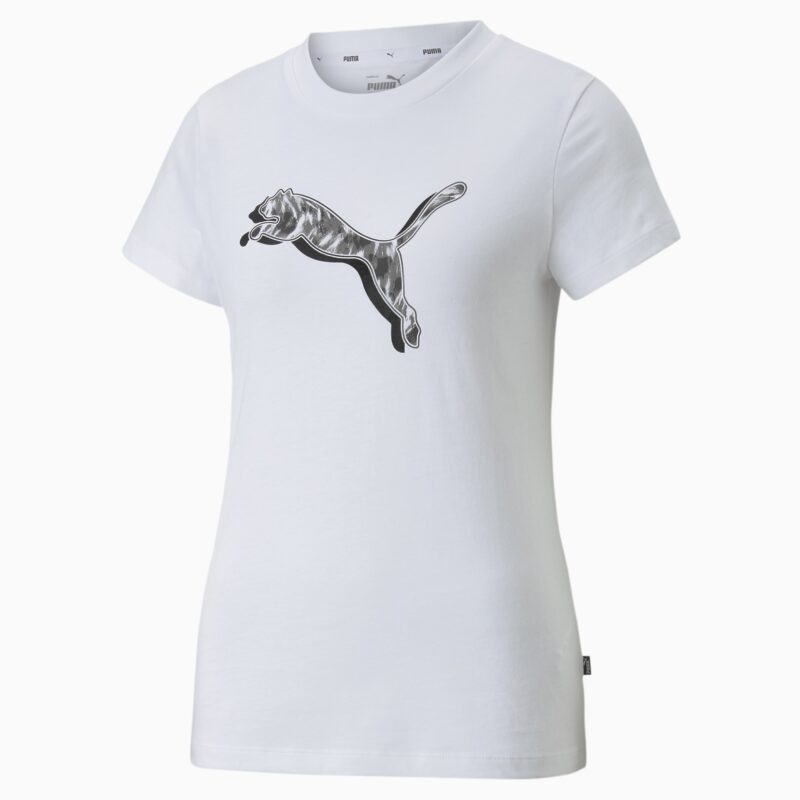 puma power fur real graphic tee w