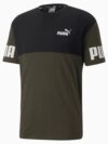puma power colorblock tee