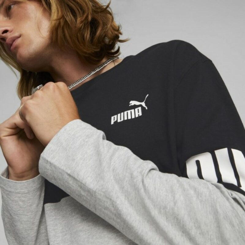 puma power colorblock longsleeve tee - Image 3