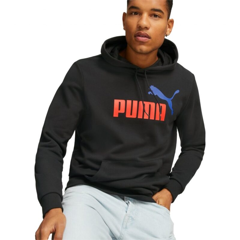 ess+ 2 col big logo hoodie tr - Image 2