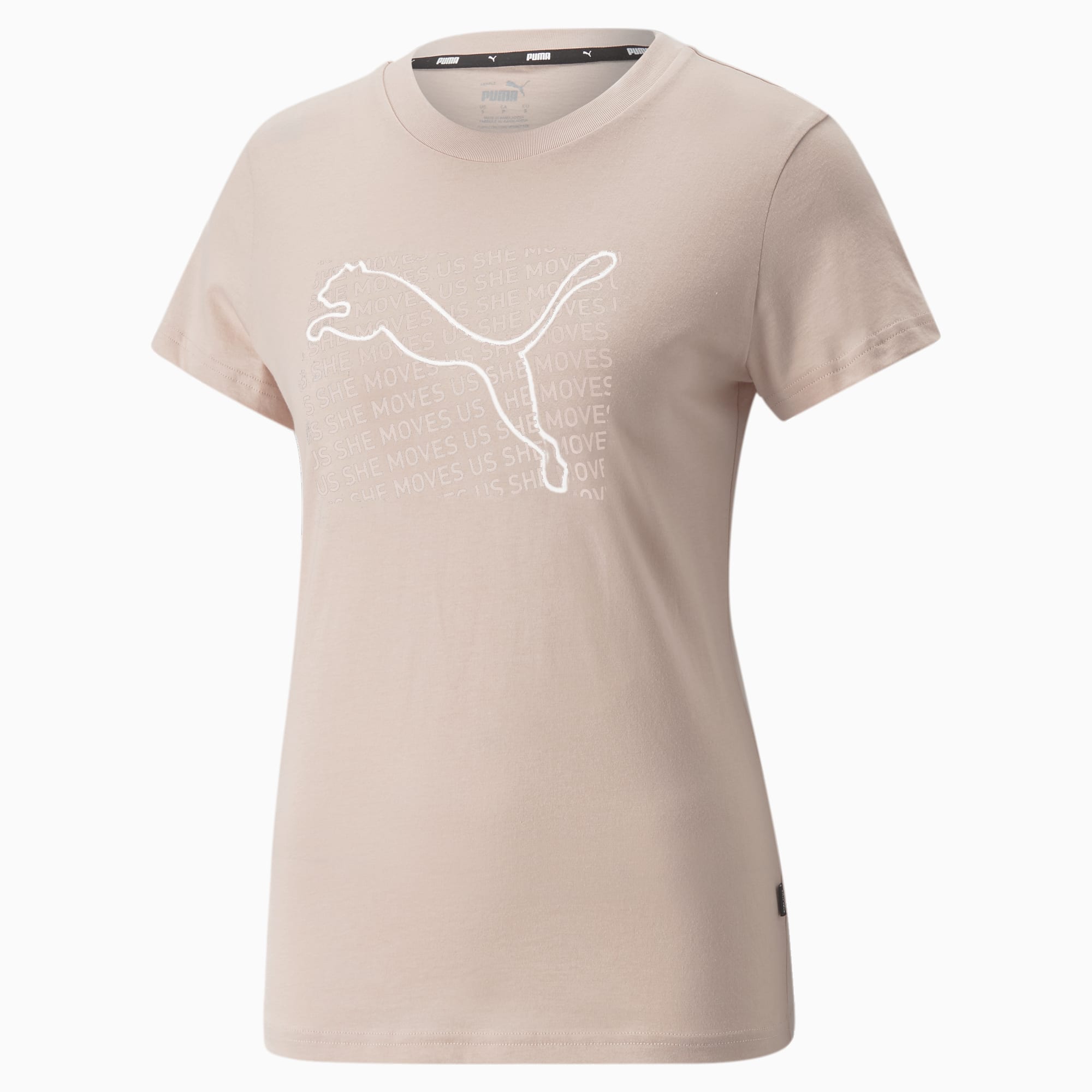 She Moves Us Women's Graphic Tee -B14