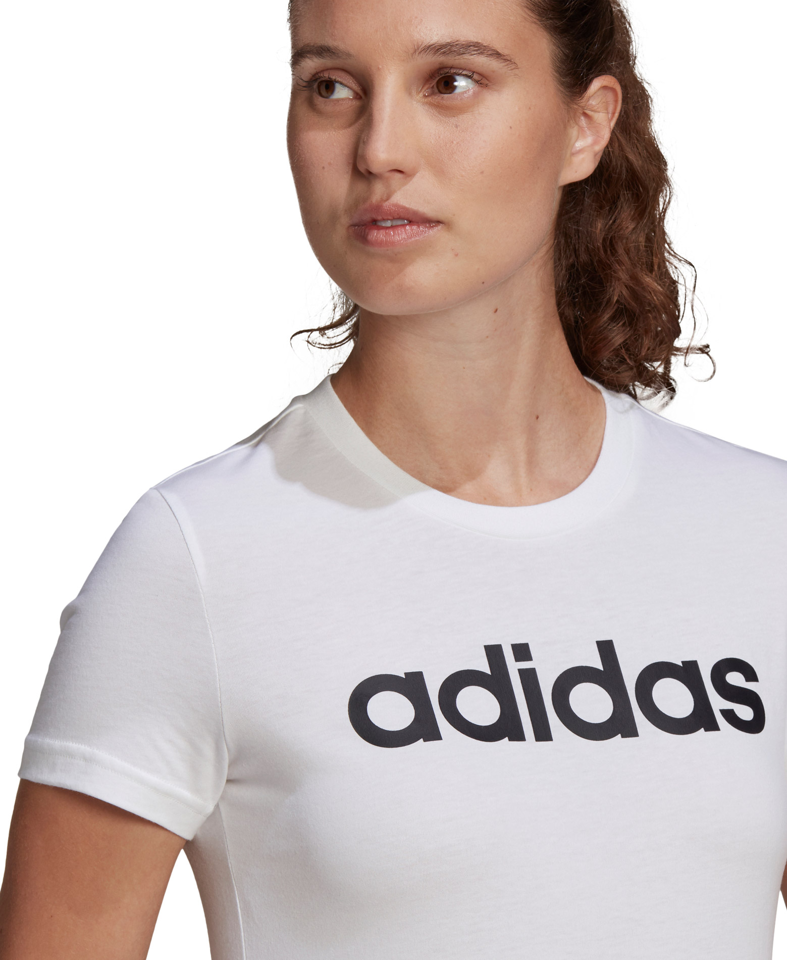 blusa essentials logo ajustada -B40 - Imagen 4