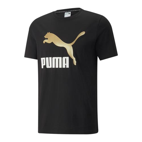 classics logo metallic tee -B24