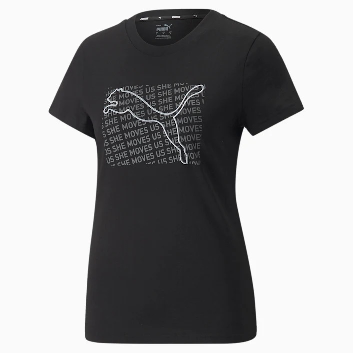she moves us graphic tee w -B14