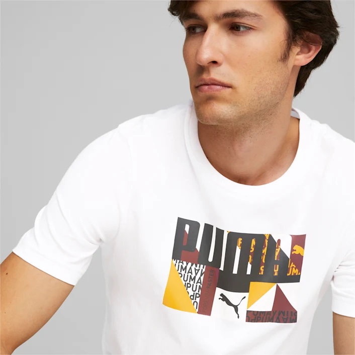 monogram graphic tee - Imagen 4