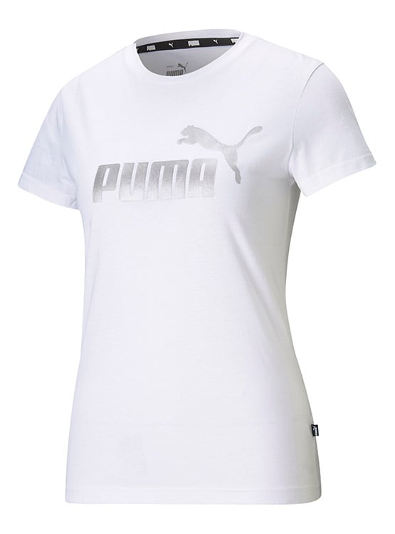 ess+ metallic logo tee w
